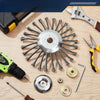 Carbon Steel Wire Brush Trimmer Head for Weed & Grass Cutting
