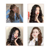 14-Inch Wavy Clip-In Hair Topper with Bangs