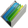 Minimalist Metal RFID-Blocking Card Wallet