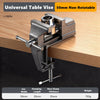 360° Swivel Clamp-On Table Vise for Workbench