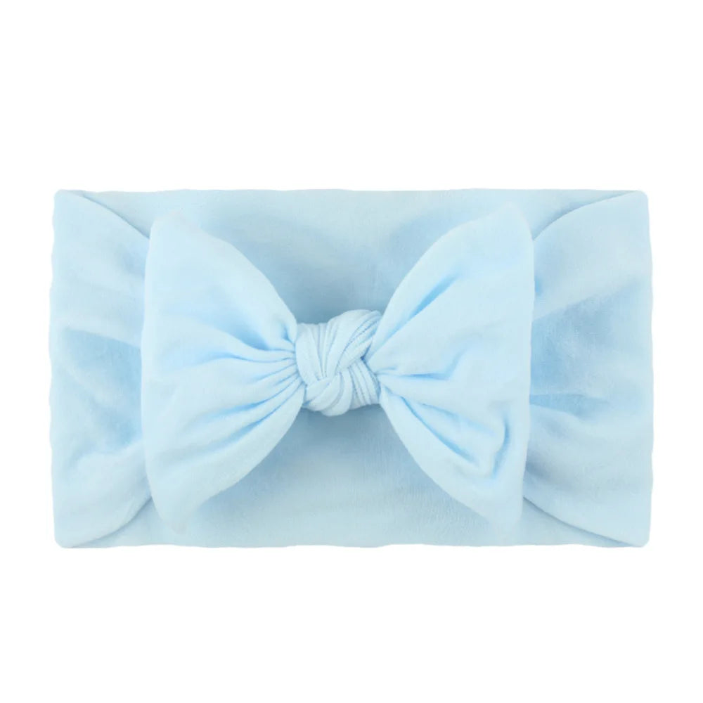 Soft Stretch Baby Bow Headbands