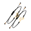 Butterfly Charm Friendship Bracelets (Set of 2)