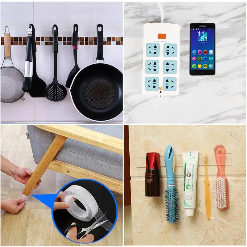 Ultra-Strong Double-Sided Mounting Tape for Home & Office