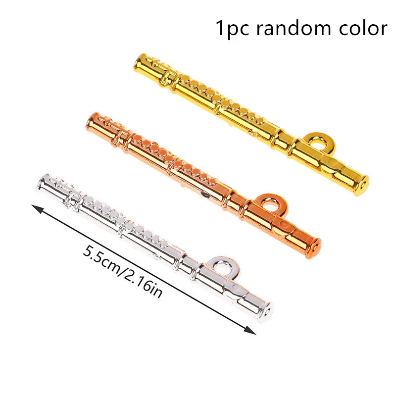 One piece random color 1:12 scale dollhouse piano with bench miniature musical instrument decor