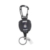 Retractable Badge Holder with Carabiner Clip