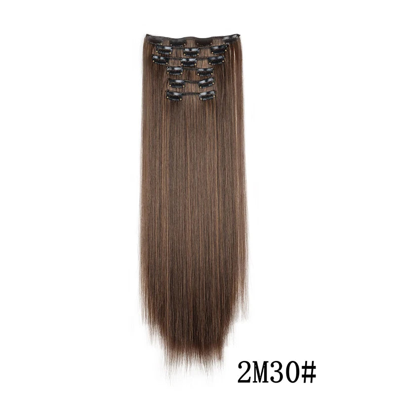 Clip-In Synthetic Hair Extensions