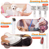 Quiet Pet Grooming Kit with Vacuum Suction