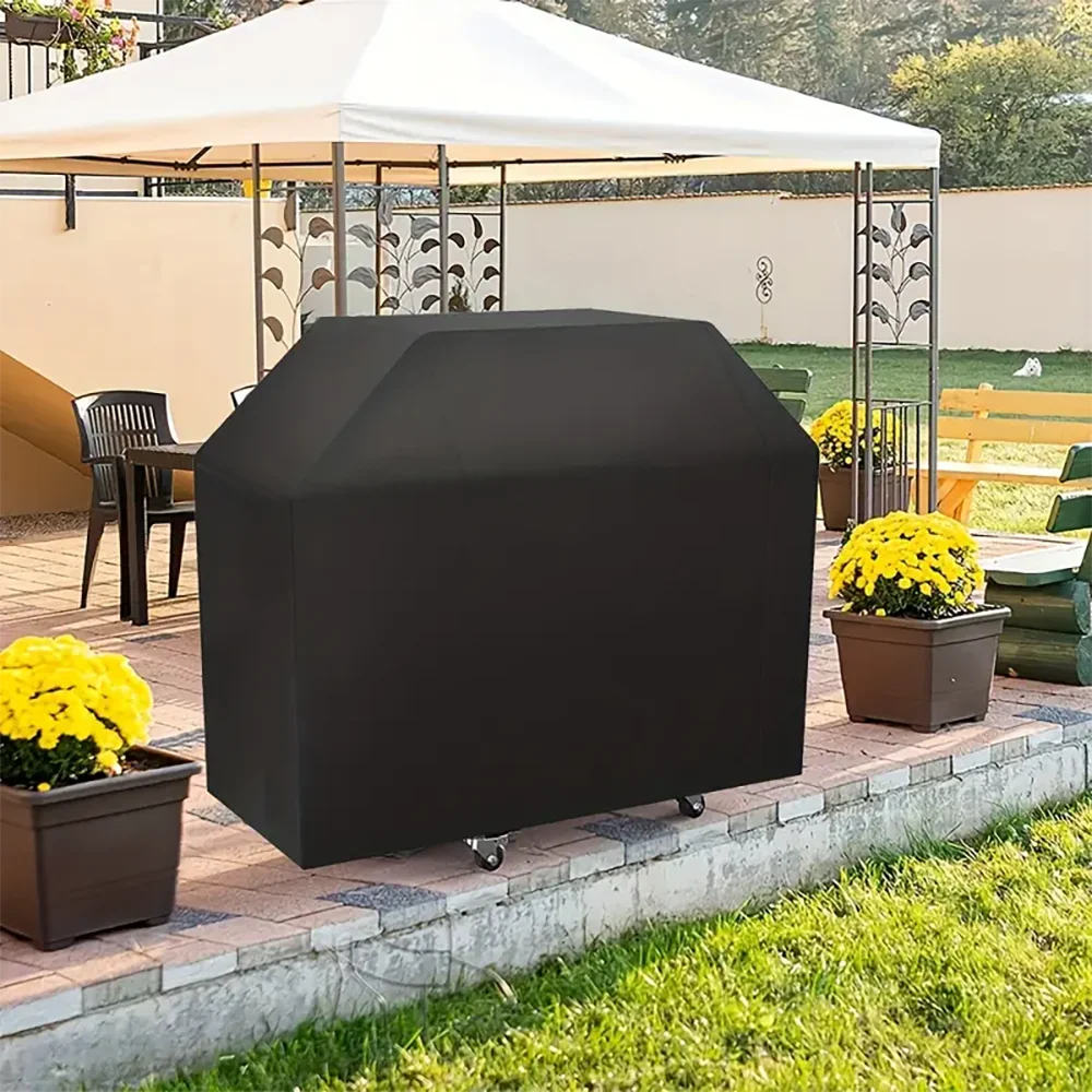 Heavy-Duty Waterproof BBQ Grill Cover for Outdoor Use