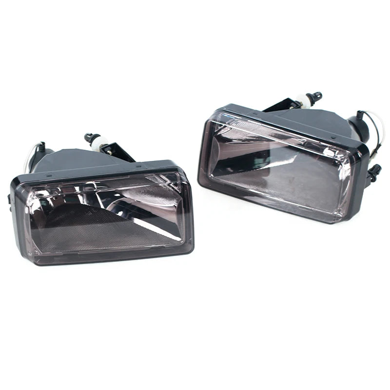 Direct-fit fog light assembly for Chevy Silverado, Tahoe, Suburban, and Avalanche vehicles.