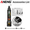 Socket Tester with AC/DC Voltage Detection and Polarity Check