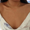 Y-Shaped Layered Pendant Necklace