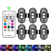RGB LED Strobe Light with Remote Control for Vehicles and Drones