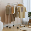 Hexagon Rotating Floor Clothes Rack