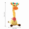 Interactive Dancing and Talking Giraffe Plush Toy with Music