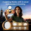 Magnetic Selfie Ring Light with Mirror & Phone Stand