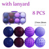 Silicone-Coated Magnetic Fidget Balls
