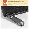 PU Leather Card Holder Wallet with 20 Card Slots