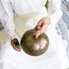 Handcrafted Tibetan Singing Bowl with Wooden Mallet