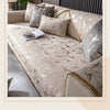 Luxury Chenille Sofa Cover with Anti-Slip Backing