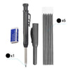Precision Carpenter's Mechanical Pencil with Integrated Sharpener