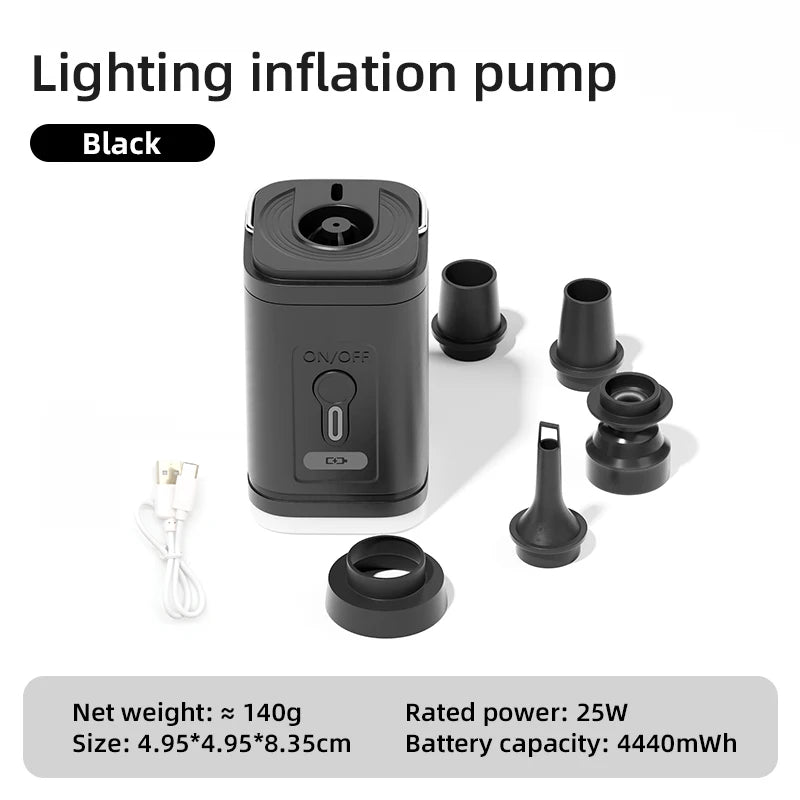 Compact Electric Vacuum Pump for Storage Bags