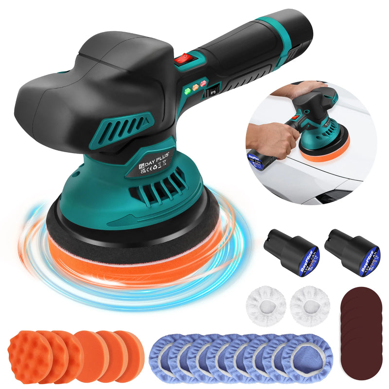 Kabelloser Auto-Polierer & Aufbereiter-Set