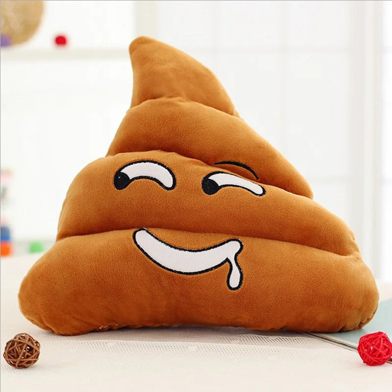Funny Poop Plush Pillow – Soft Novelty Toy