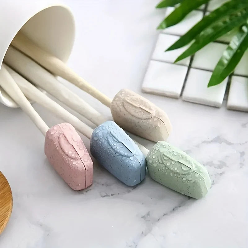 Reusable Toothbrush Protective Travel Covers, Set of 4
