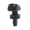 Dual-Outlet Windshield Washer Nozzle Set