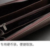 Premium Men's Business Handbag with Large Capacity and Zipper Closure