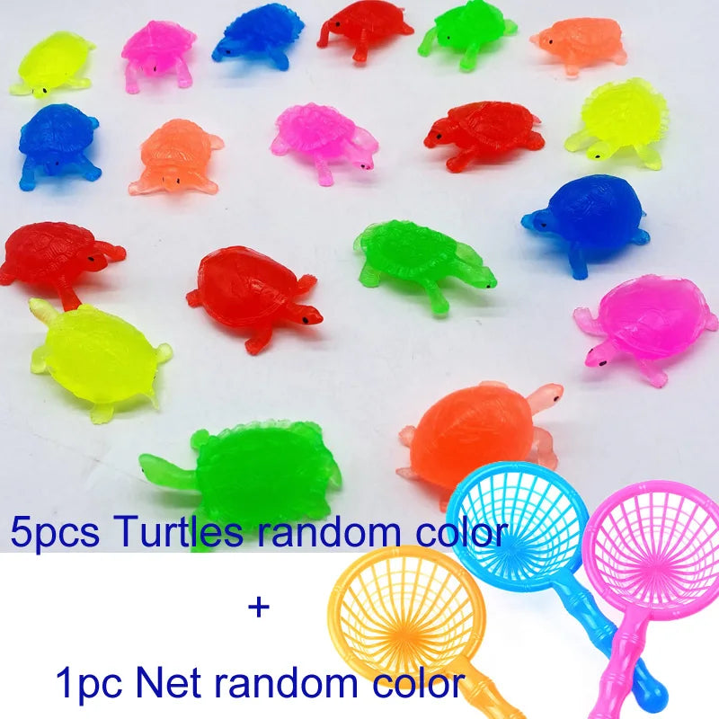 Adorable Kawaii Floating Goldfish Bath Toys - Set of 10