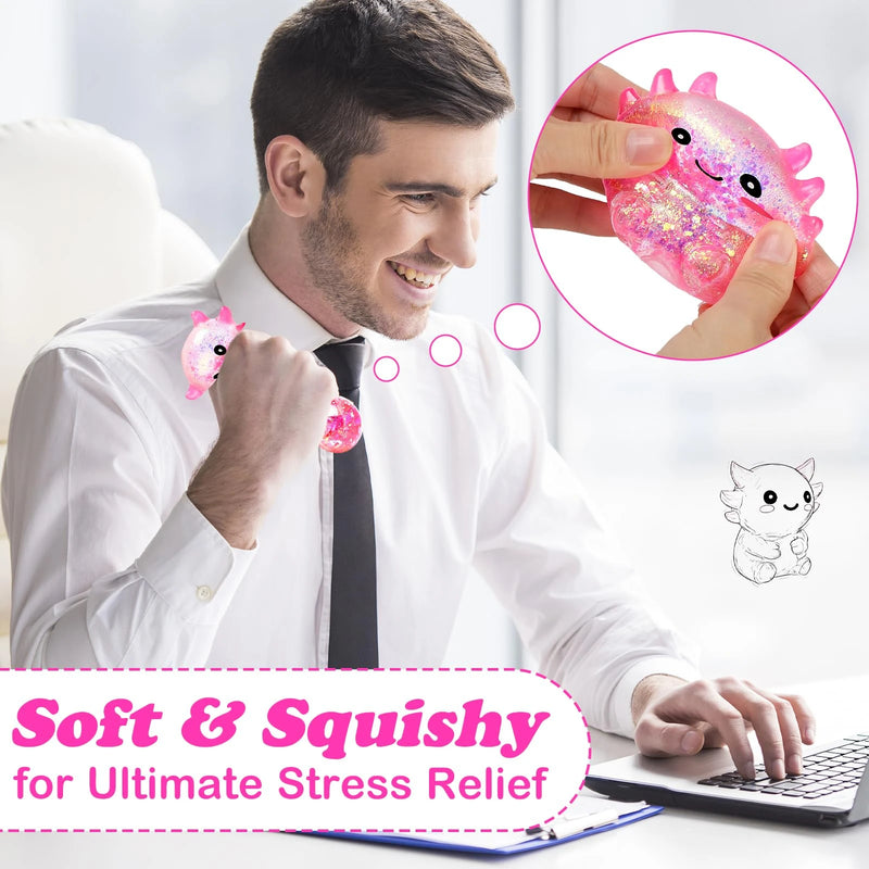 Cute Axolotl Squishy Stress Relief Toy