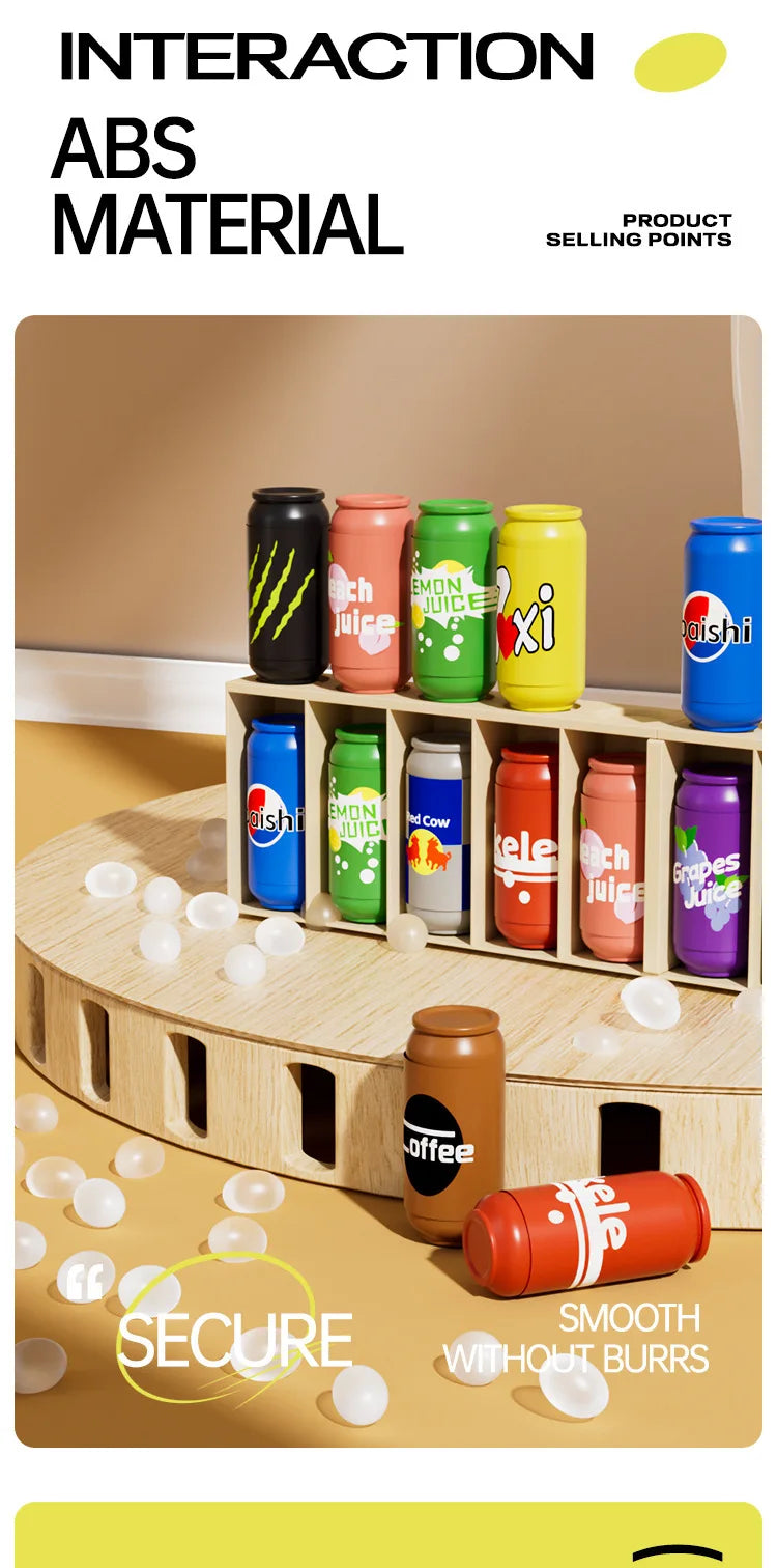 Bottle Guessing Memory Board Game for Kids