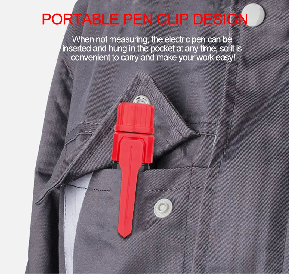 Non-Contact Voltage Tester Pen (12–1000V AC)