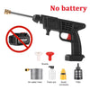 Cordless High-Pressure Car Washer with Self-Priming Pump