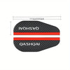 Carbon fiber rearview mirror rain guards for Nissan Qashqai