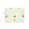 Cherry Blossom Quilted Laptop Sleeve