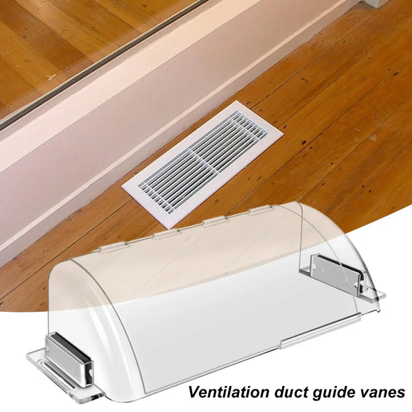 Magnetic Air Vent Deflector with Adjustable Double-Layer Design