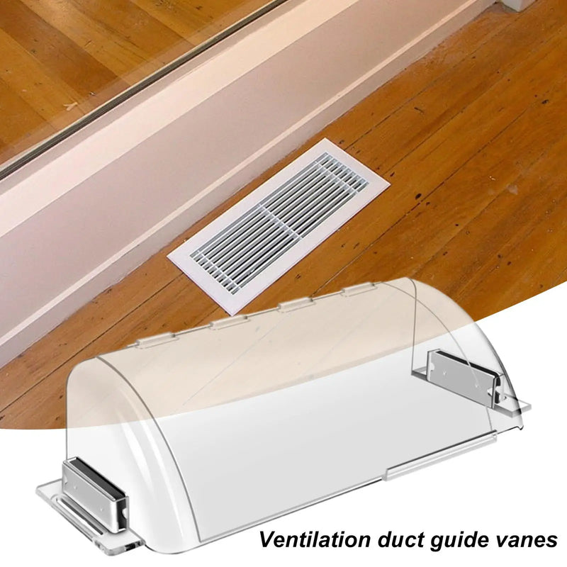 Magnetic Air Vent Deflector with Adjustable Double-Layer Design