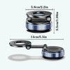 Foldable Magnetic Car Phone Mount with 360° Rotation