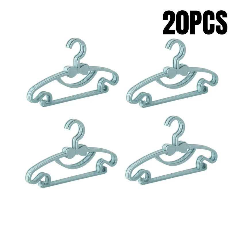 Space-Saving Kids' Anti-Slip Clothes Hangers (Set of 5/10/20/30/50)