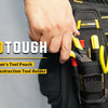 Compact Heavy-Duty Tool Pouch with Belt Clip