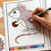 Adult Coloring Book: Animal & Plant Designs for Stress Relief