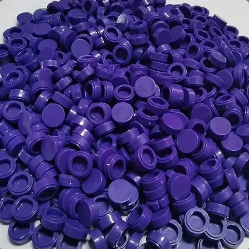 198-Piece Round Tile Building Blocks Set for Creative DIY Projects