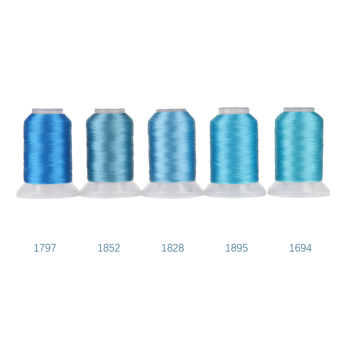 Polyester Embroidery Thread 120D/40WT – High Tenacity, 500m per Roll