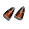 Pair of Dodge Charger front side marker light housings for 2006-2010 vehicles.