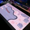 Extra-Large Anime Mouse Pad with Non-Slip Rubber Base