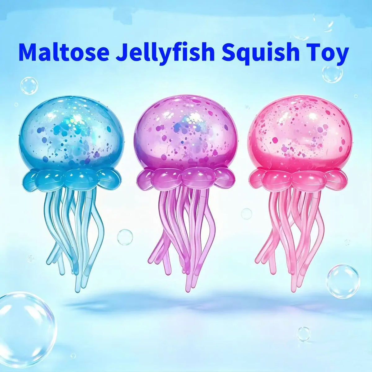Glitzer Squishy Fidget Toy zum Stressabbau