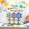 Snowflake Interlocking Building Blocks for Creative Play