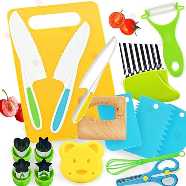 17-teiliges Montessori-Kochset für Kinder